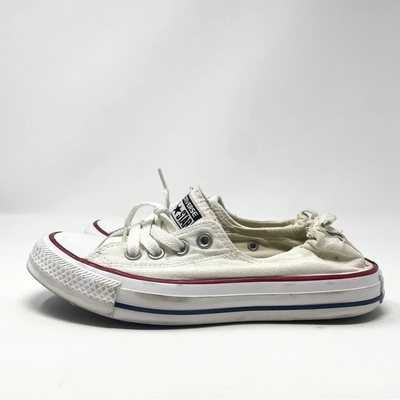 Chuck Taylor All Star Shoreline Slip On Sneakers Shoes White Sz 6.5 - Picture 7 of 9